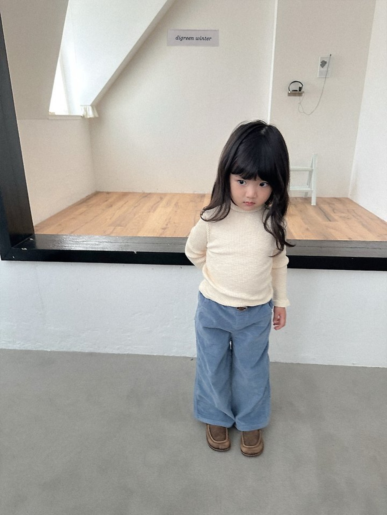 〖取寄〗韓国子供服 / 26winter / Digreen / トープタートルネックT / キッズ / 冬服 *S~2XL*