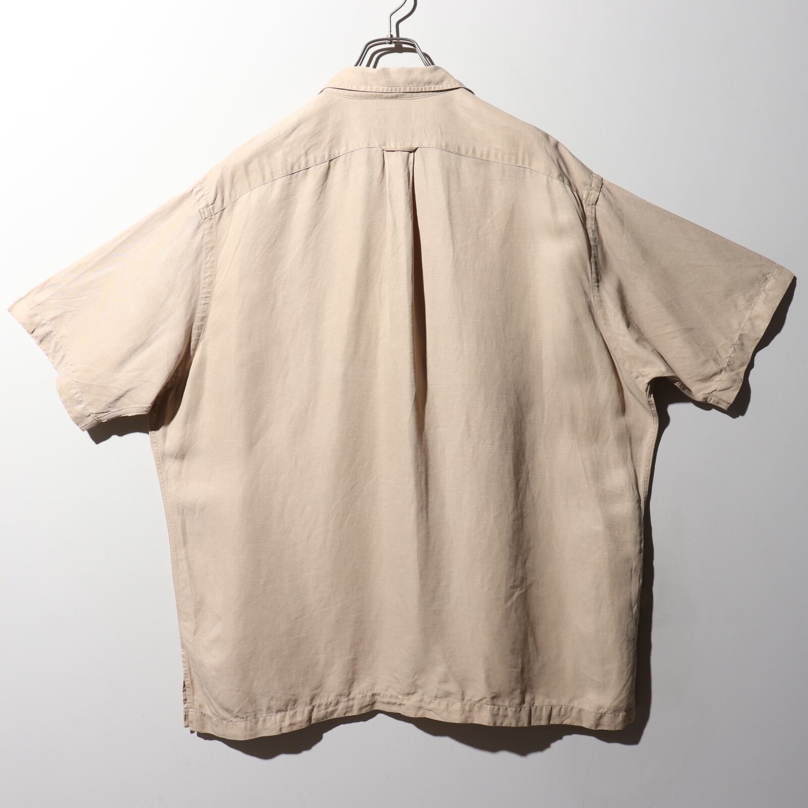 美品 XL タン Caldwell ポロラルフローレン 半袖開襟シャツ ベージュ  