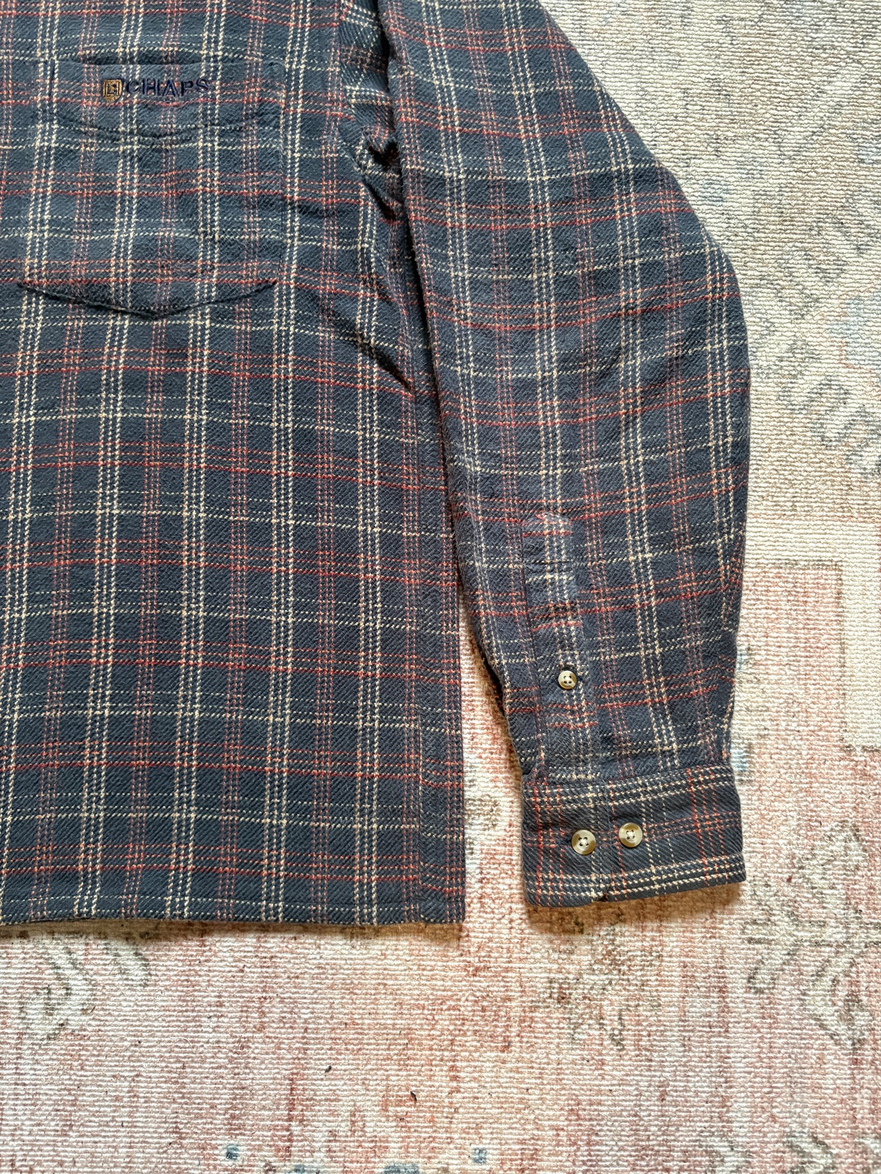 CHAPS RALPH LAUREN / flannel shirts / REMAKE