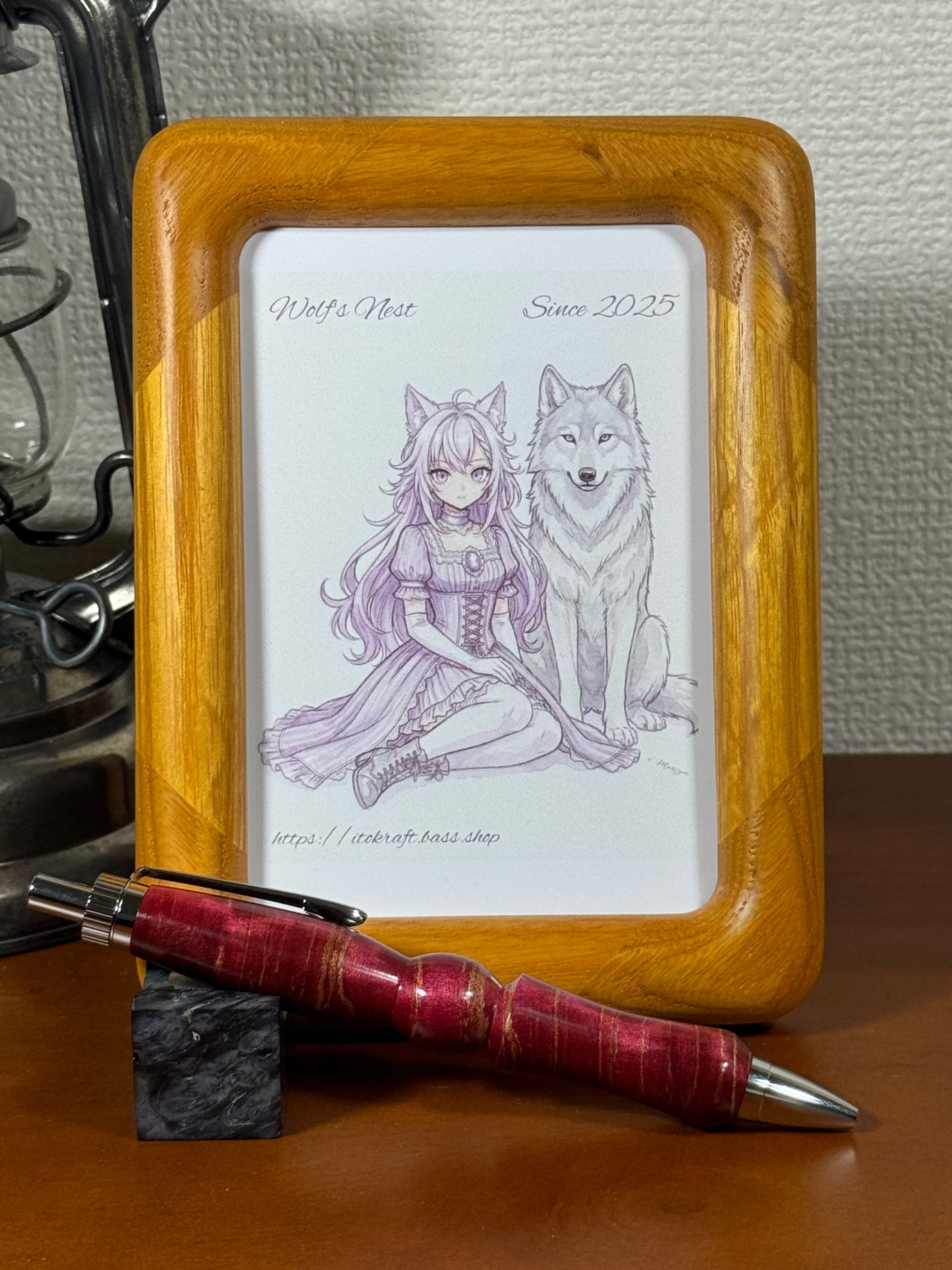 Wolf's Nest Handmade pen workshop