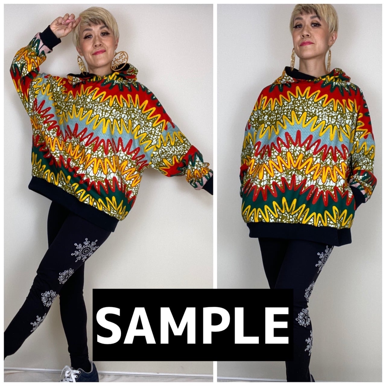 【オーダーメイド】天竺裏付きフードトレーナー(布代別)