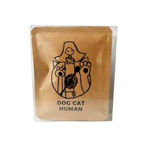 【ドリップバックコーヒー】5ケ入りクリアボックス｜DOG CAT HUMAN