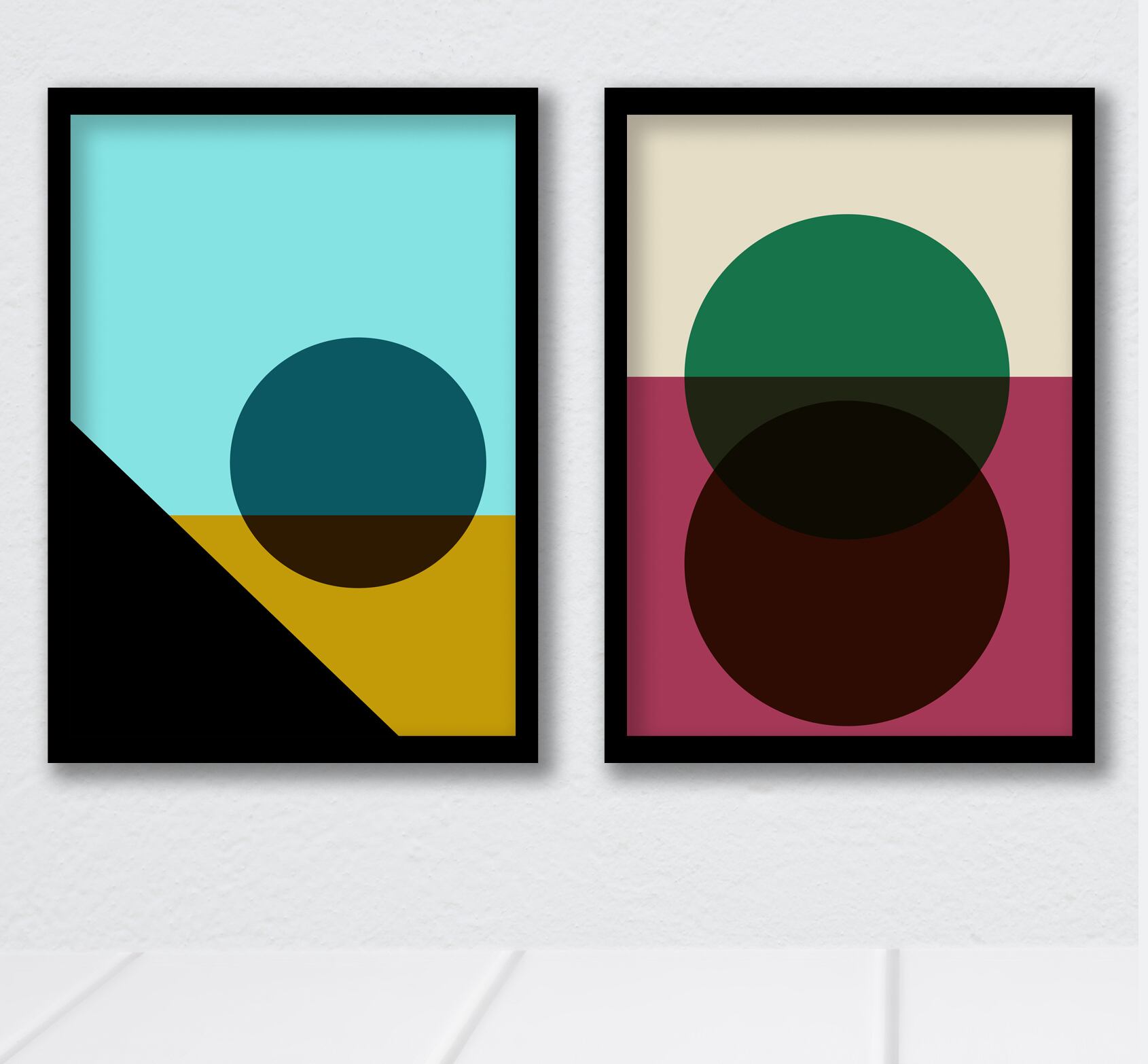 Fuge（バウハウス） 額装品 ウッドハイグレードフレーム