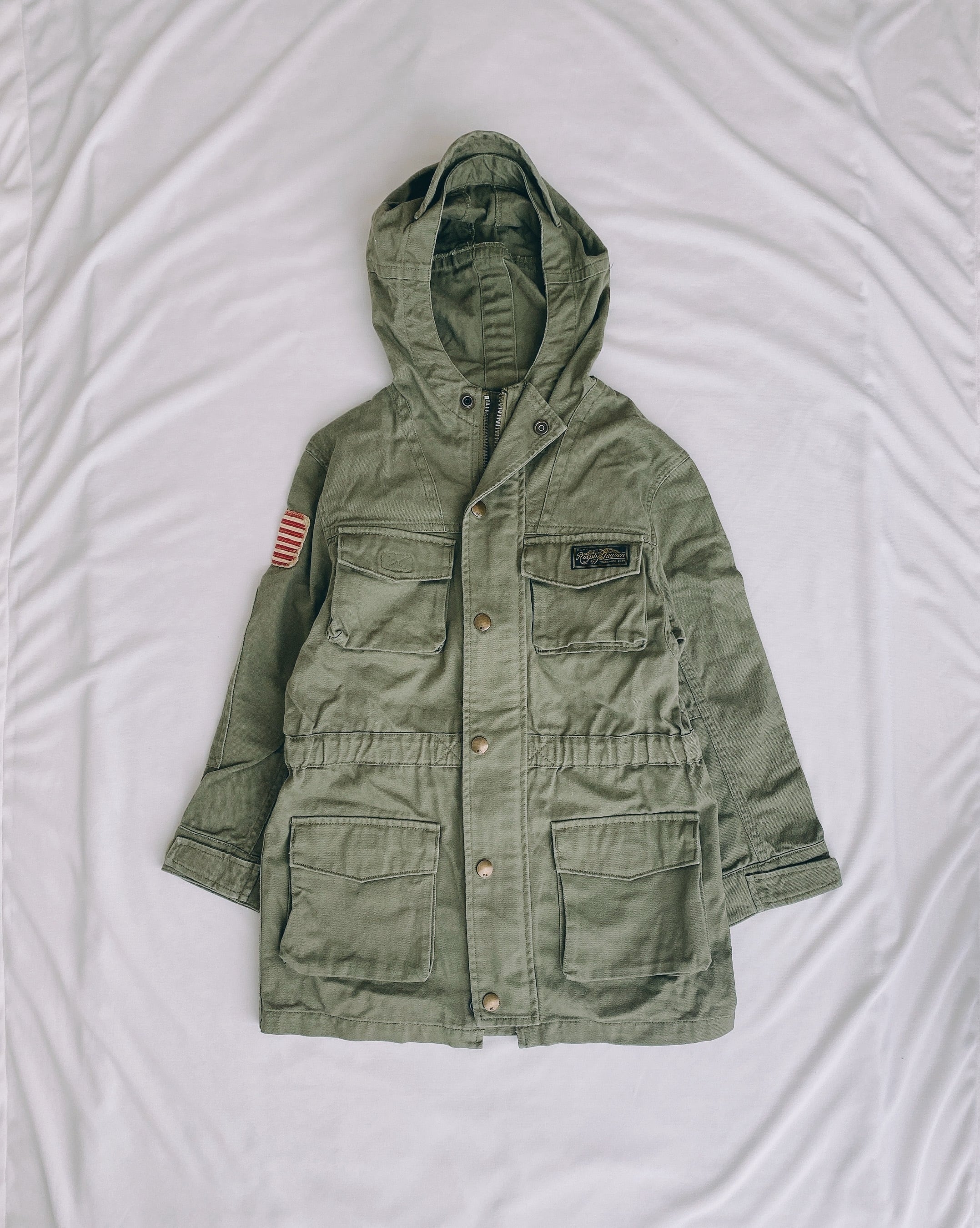 KD204）120cm Polo Ralph Lauren military jacket | OVERLAP CLOTHING