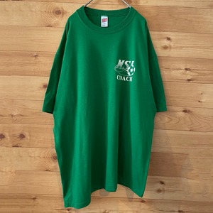 【SOFFE】90s USA製 サッカー ワンポイント Tシャツ アメリカ古着