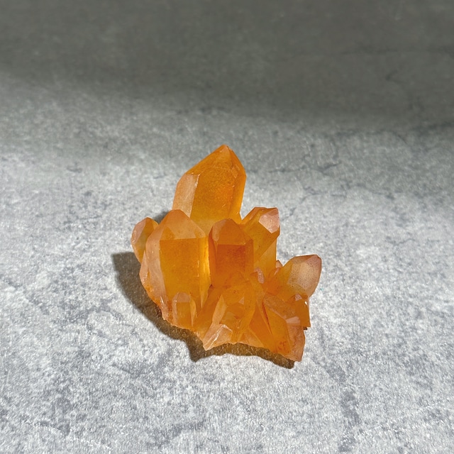 タンジェリンクォーツ クラスター45◇ Tangerine Quartz ◇ 天然石・鉱物・パワーストーン