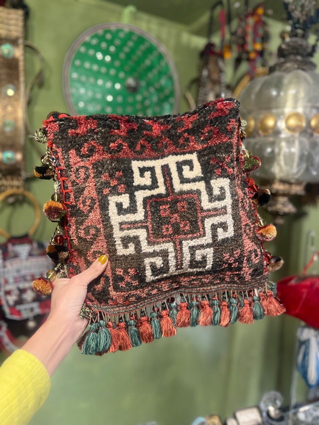 Vintage Afghanistan rug bag ( ヴィンテージ アフガニスタン ラグ バッグ )