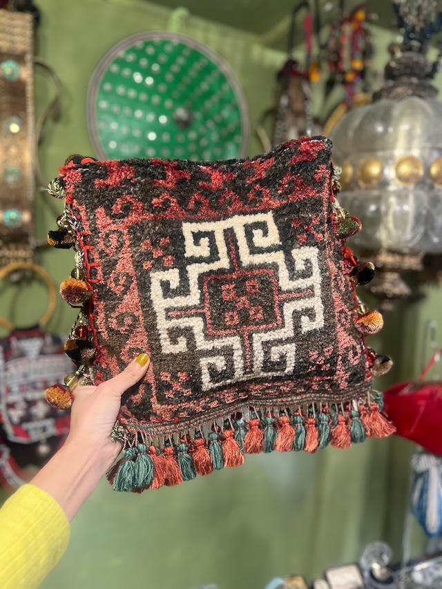 Vintage Afghanistan rug bag ( ヴィンテージ アフガニスタン ラグ バッグ )
