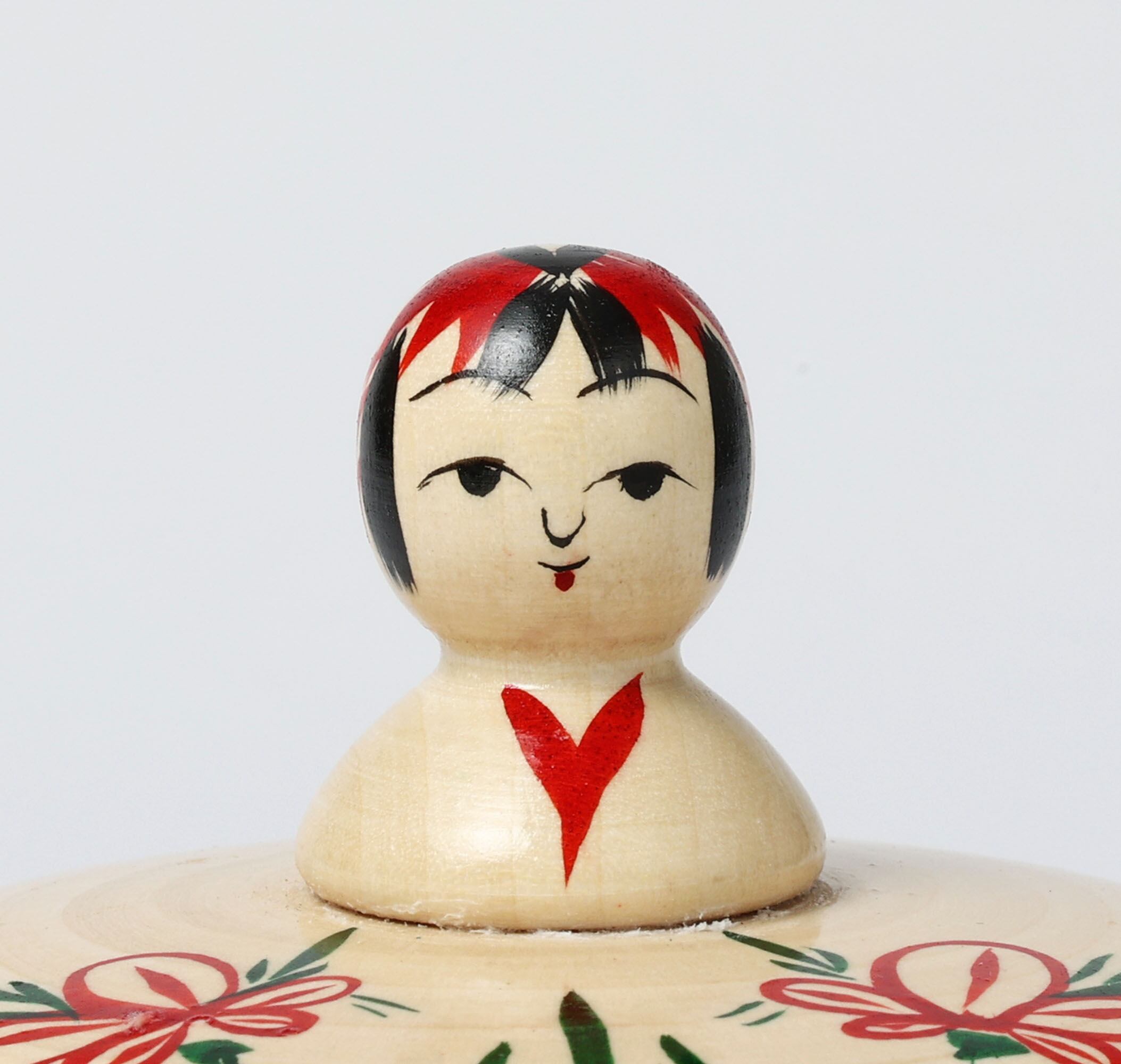 ひなこけし　5cm、4cm ひなこけし 5cm、4cm 輪っかこけし-5寸③ | 加納木地店 加納博