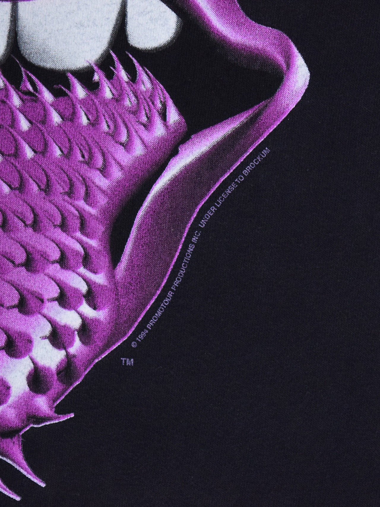 The Rolling Stones T-Shirt "Purple Spike Tongue" 1994s / ローリングストーンズ
