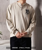 ◆ピグメント ヘンリーネックスウェット◆sb-g8421762n