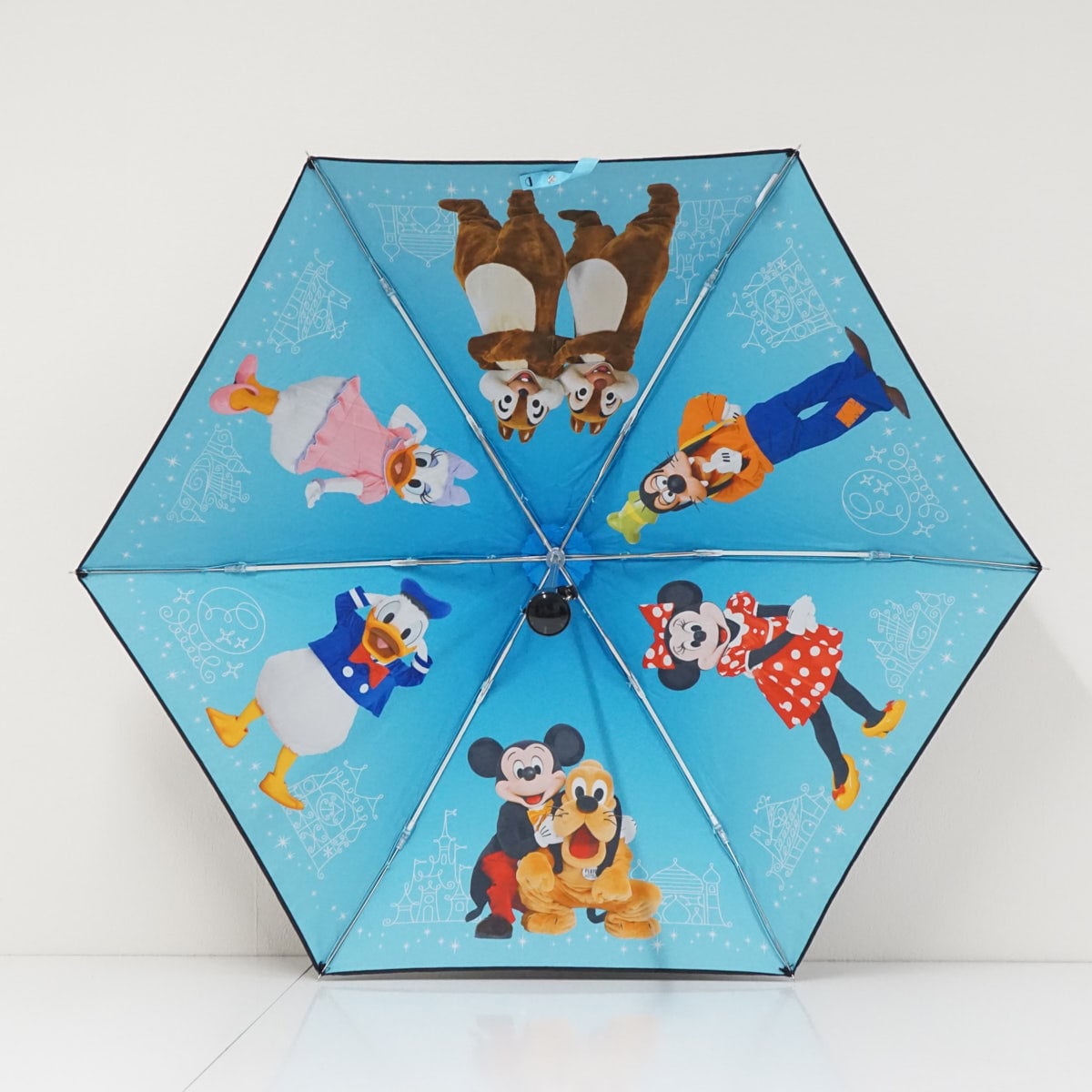 折りたたみ傘 東京ディズニーリゾート USED美品 写真プリント 実写