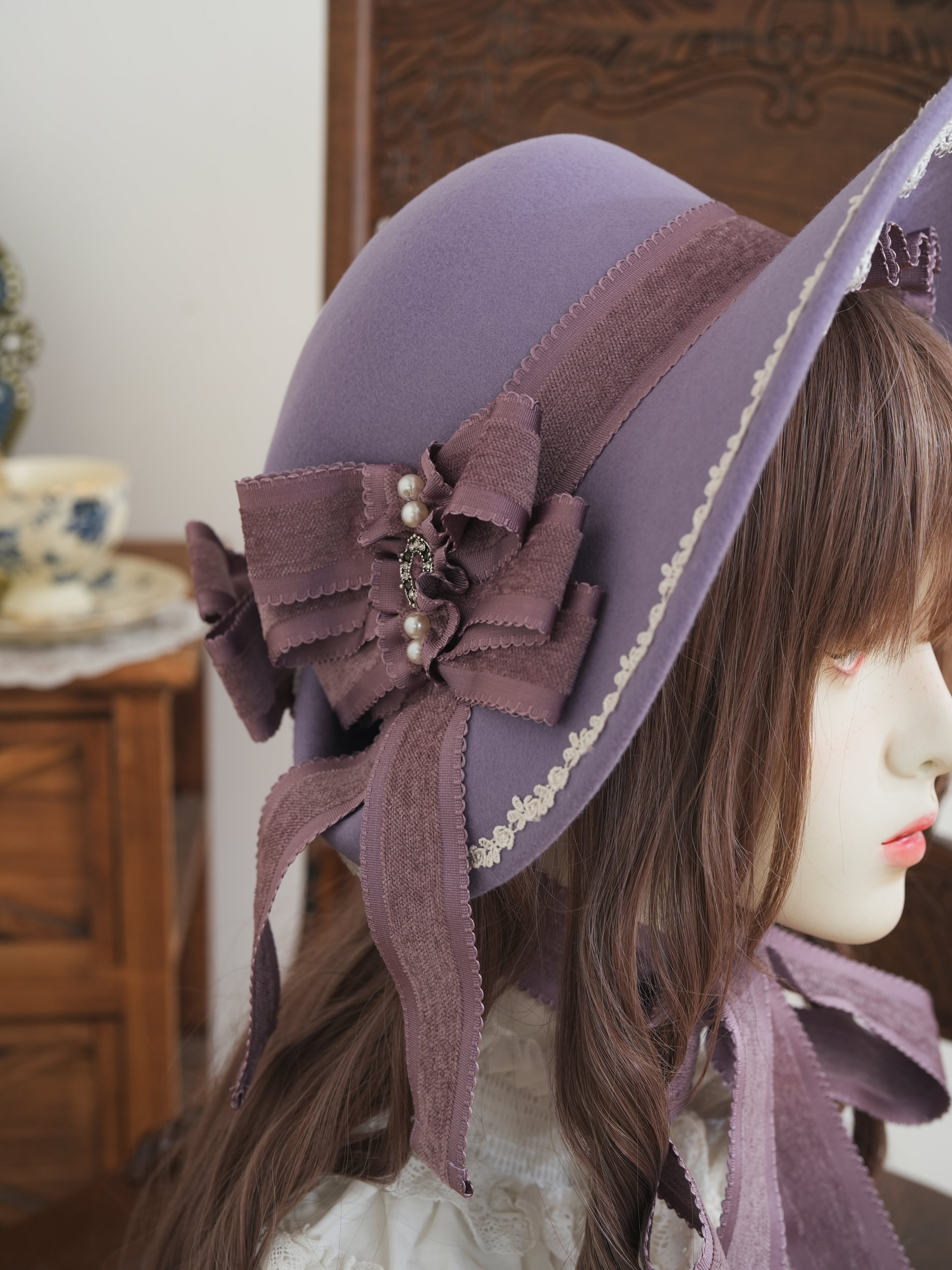 真珠の貴婦人 ボンネットハット ソフトカラー | Pay ID