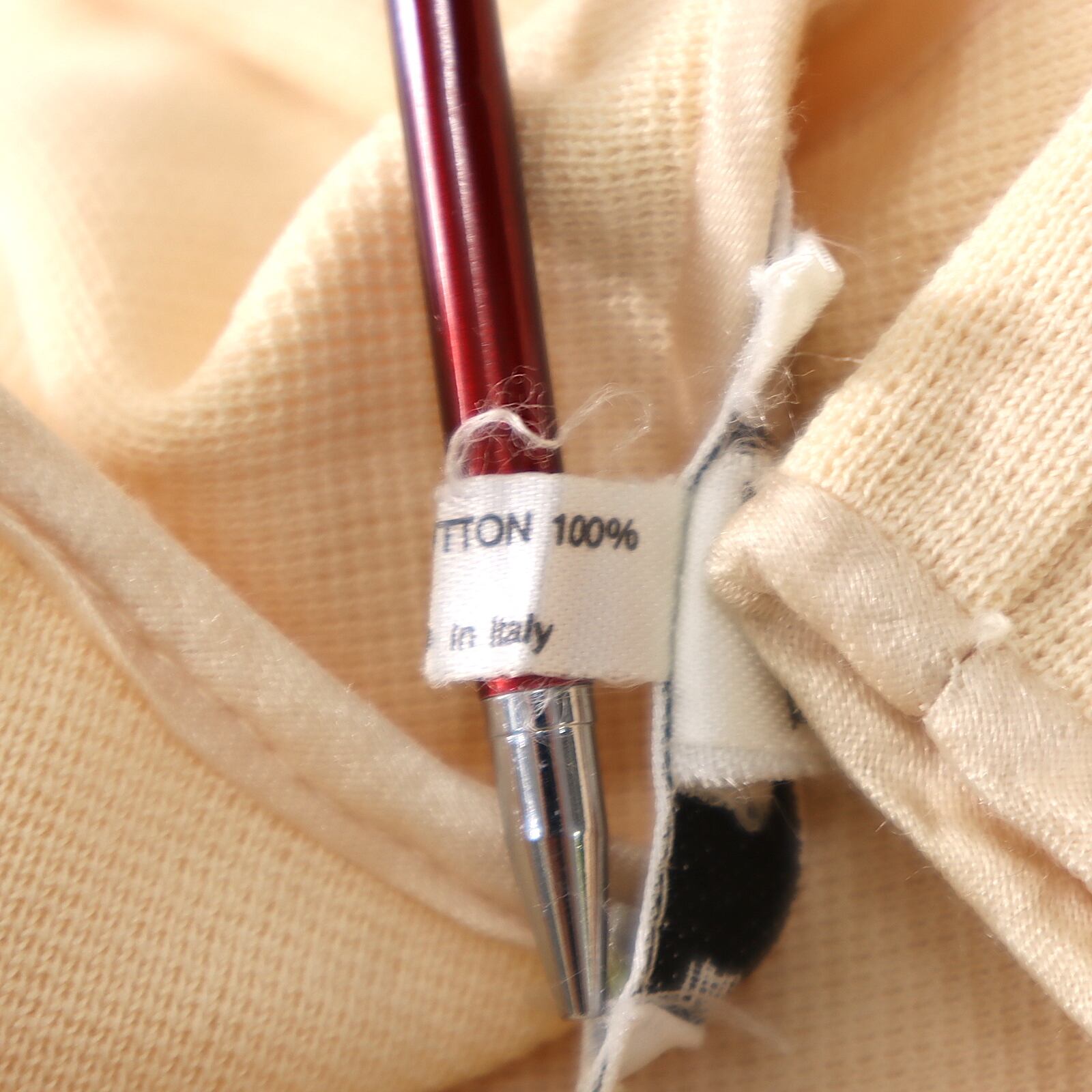 セリーヌ CELINE コットン カーディガン 刺繍 レディース ベージュ 40