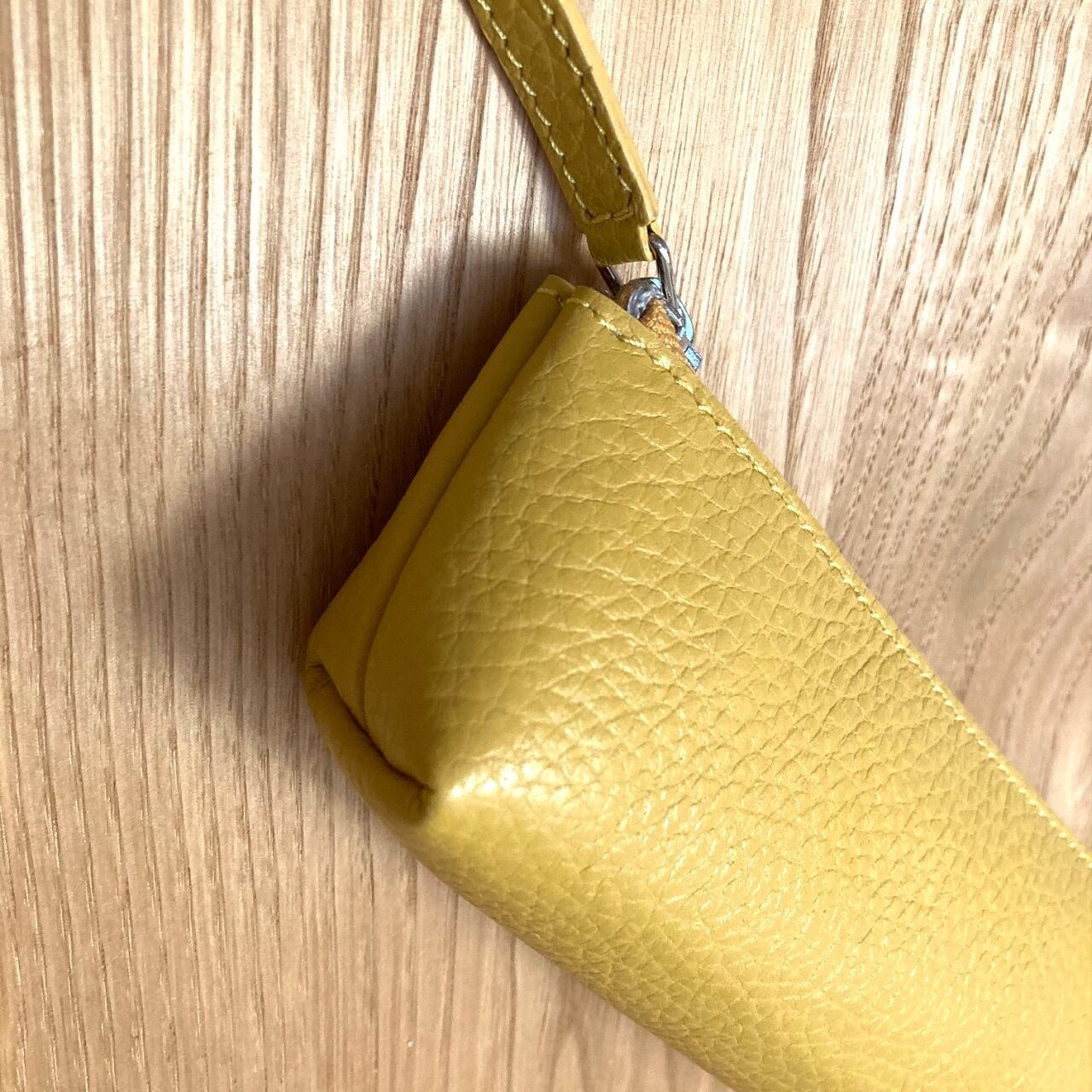 PTM レザーペンケース SOLE(イエロー） | 〈PTM Milano〉オンライン
