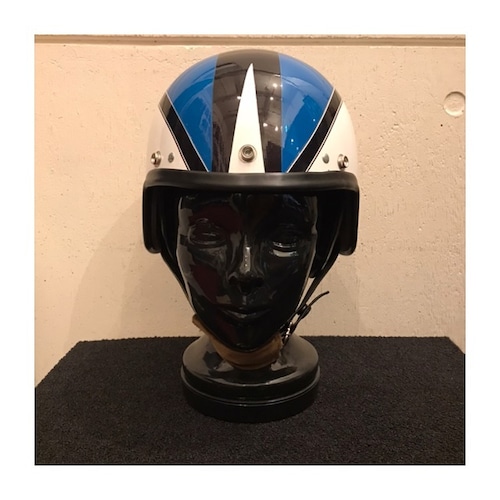 Rocket Helmet / Space Rocket   White×Blue Flash (3rd type)