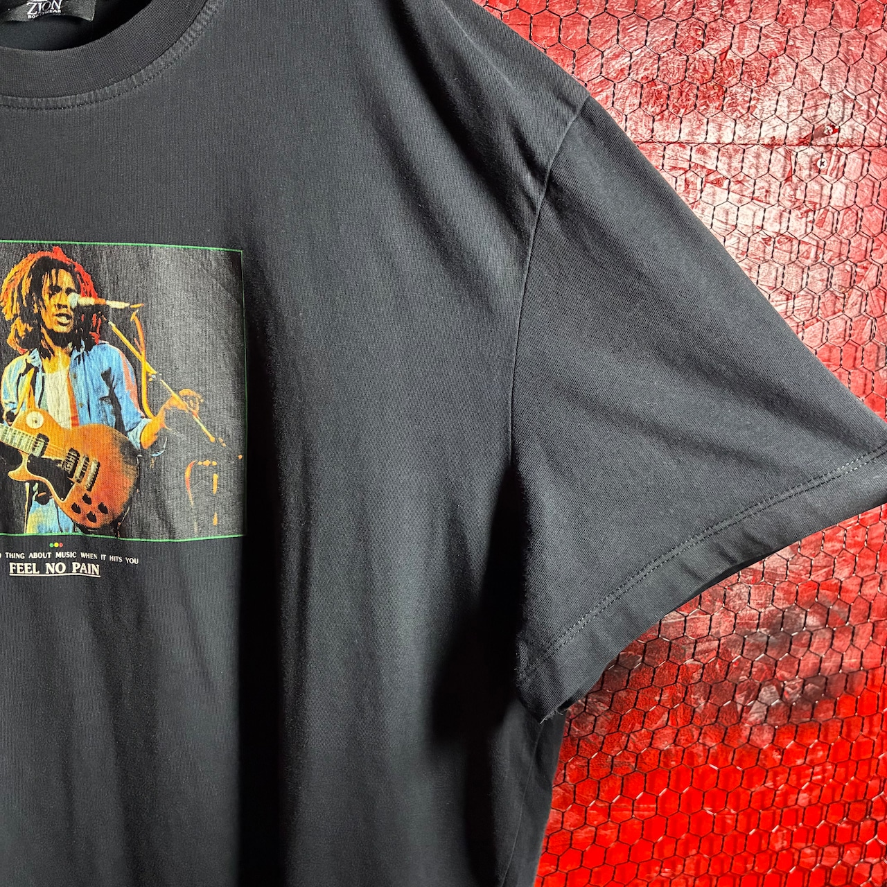 ZION BOB MARLEY Tour 1973 グラフィックTee ボブマーリー