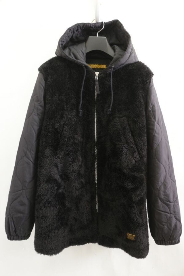 30%OFF NEIGHBORHOOD MIL-ESKIMO / EN-JKT BLACK SMALL IB2181