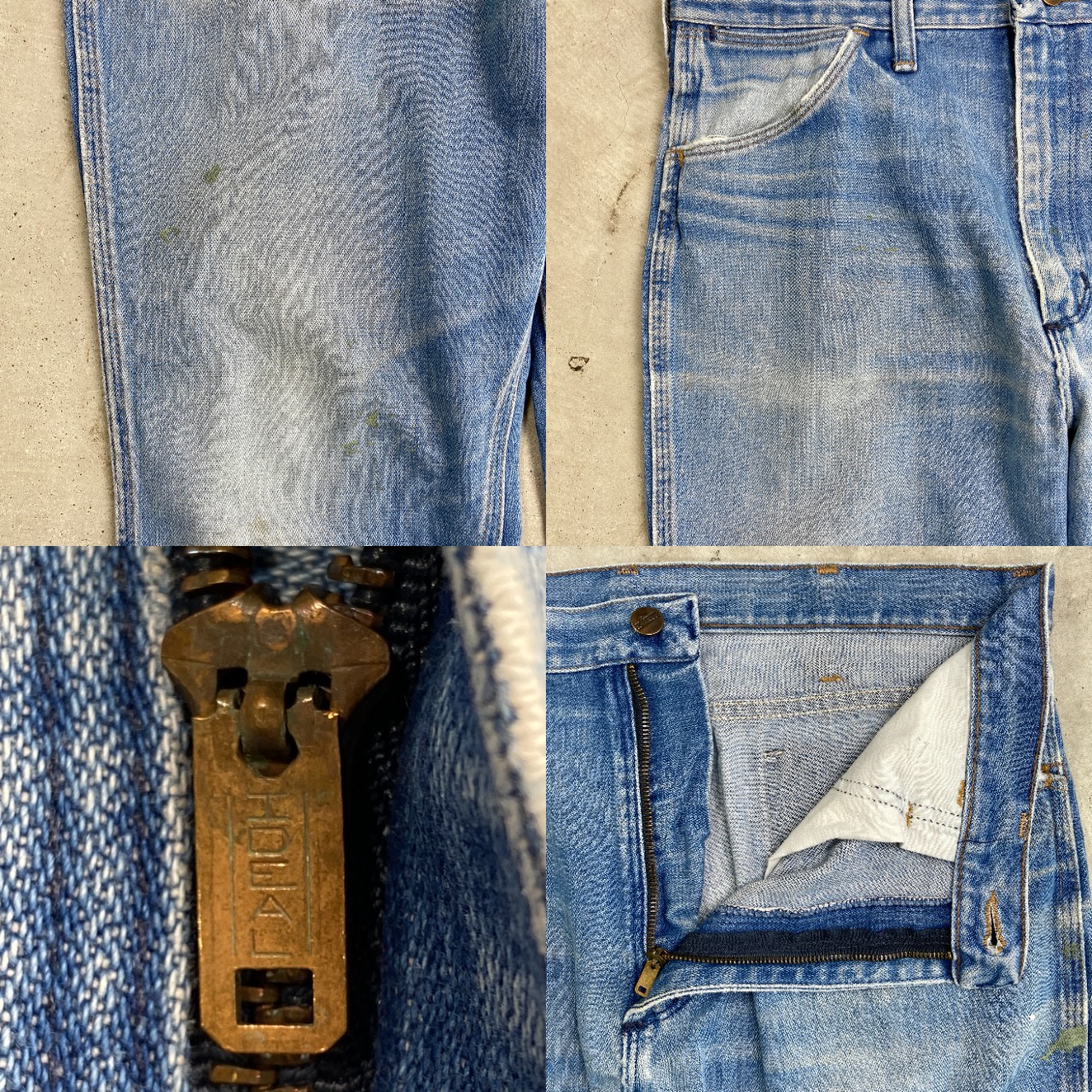70年代 USA製 Wrangler ラングラー フレアデニムパンツ ブーツカット 