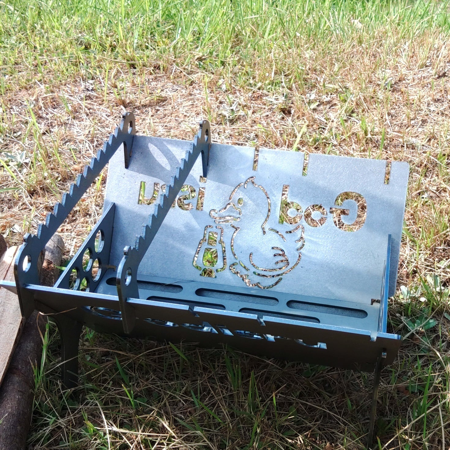 フジノハガネ焚き火台&専用ケース　おまけつき ステンレス』フジノハガネGodisruデザイン焚き火台 | Godisru