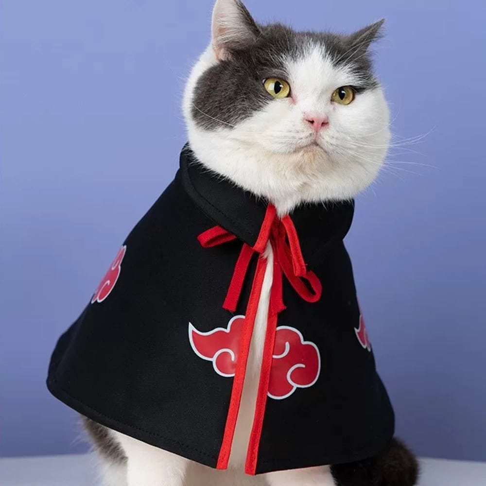 ペット用 コスプレ衣装 コスプレアイテム 猫服 犬服 NARUTO 向き 暁
