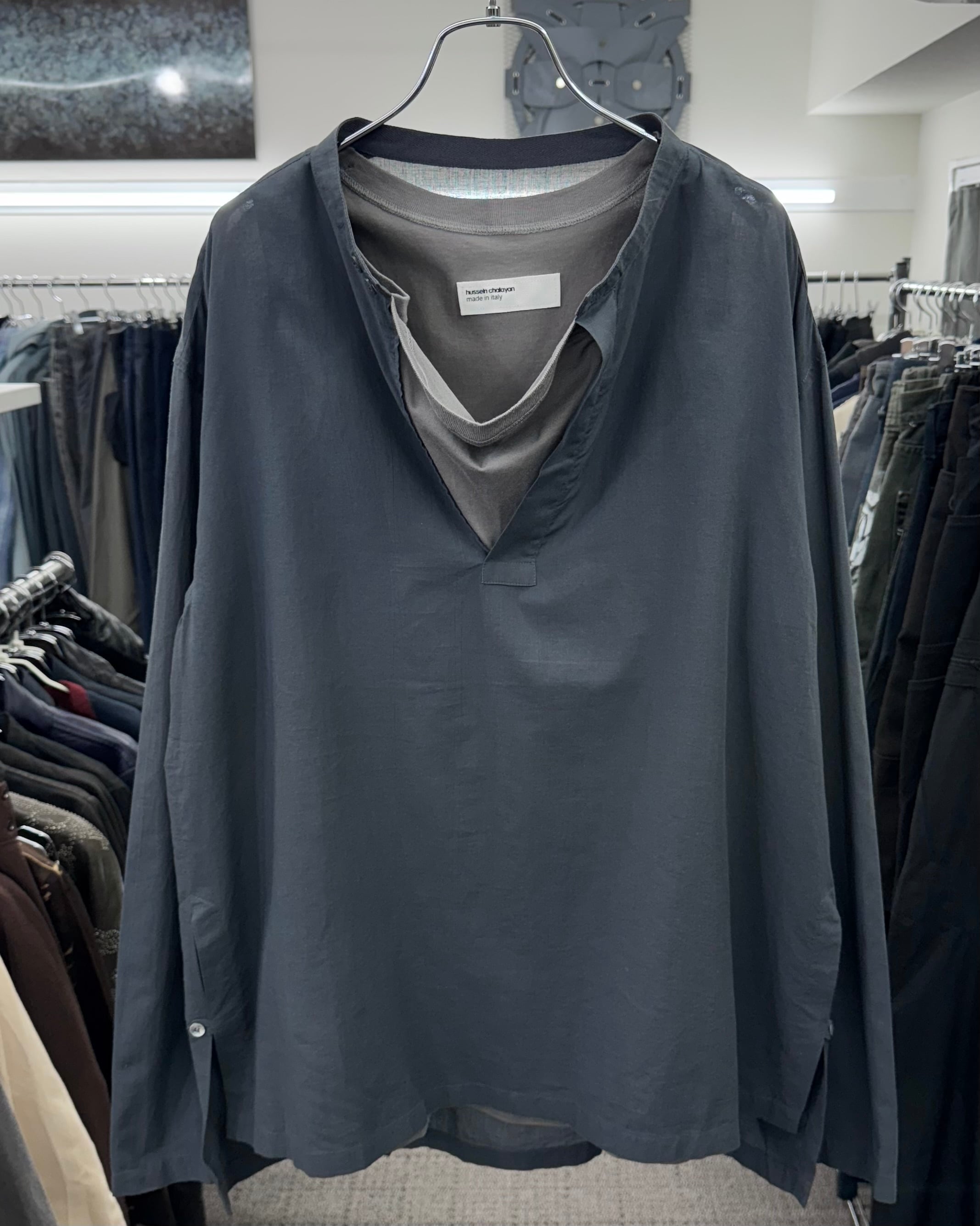 トップス hussein chalayan ss03 docking shirts トップス hussein chalayan ss03 docking shirts Vintage 2000s