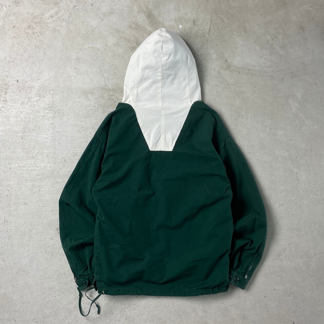 90年代 J.CREW Jクルー コットンアノラックパーカー ツートンカラー 