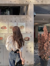 ティアードフリルブラウス D1388