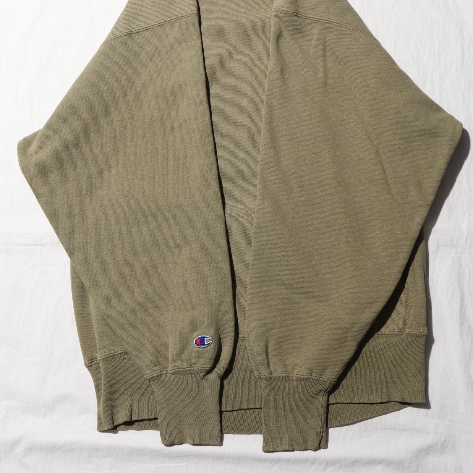 美品 L USA 90s オリーブ無地 Champion Reverse weave リバース 美品 L USA 90s オリーブ無地 Champion Reverse weave リバース