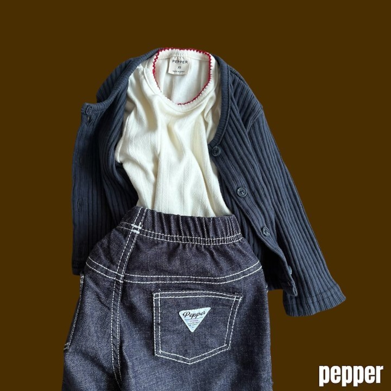 【取寄/韓国直送】PEPPER 26/AU ビートルズカーディガン|秋服|韓国子供服