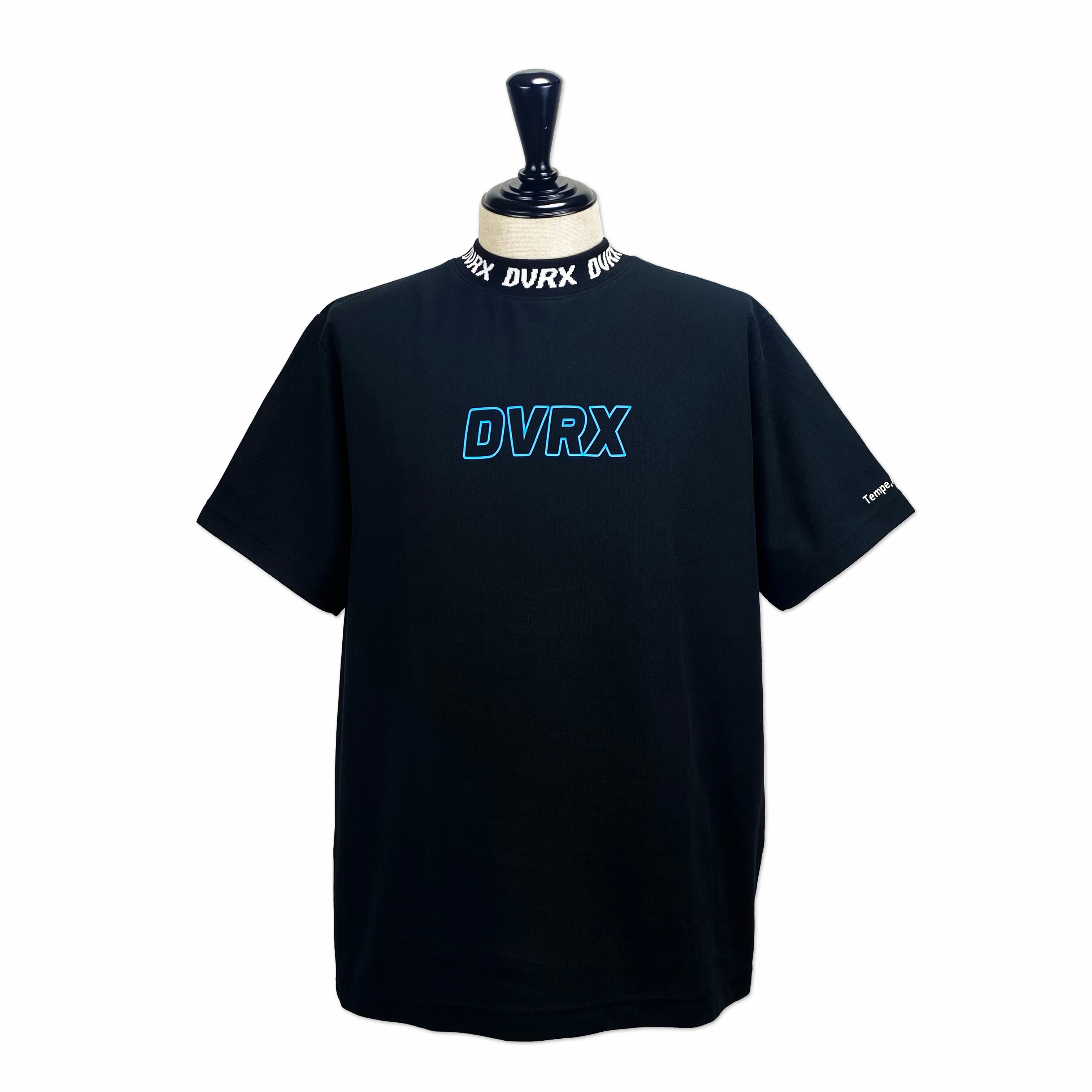 DEVEREUX GOLF】《MEN'S》Classic Logo Rib モックネッククロコTシャツ