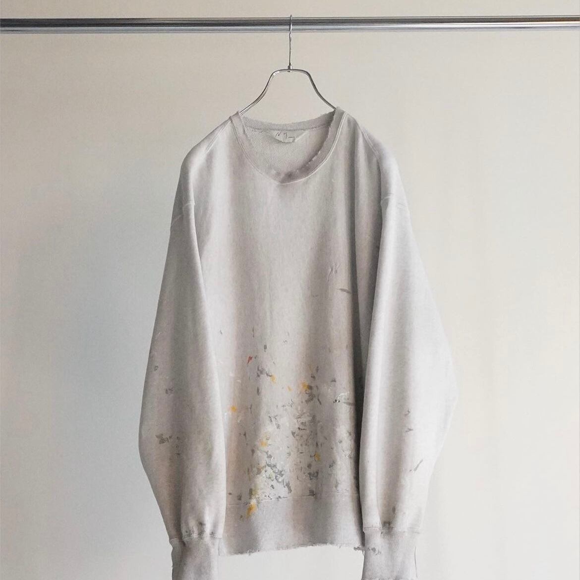 ANCELLM  アンセルム　PAINTING SWEAT SHIRT 未使用