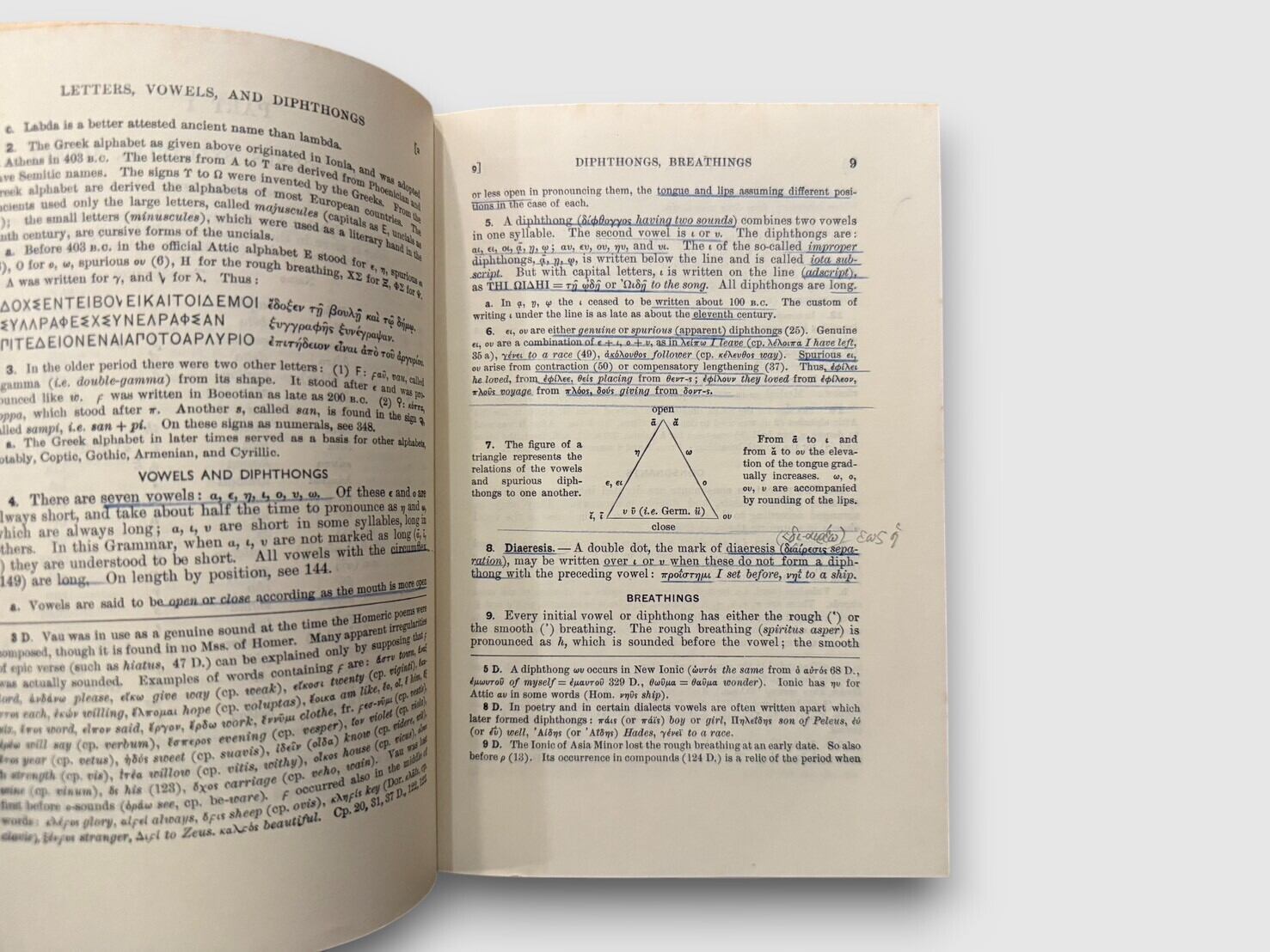 SG193】【FOURTH PRINTING】Greek Grammar(1966) /Herbert Weir Smyth