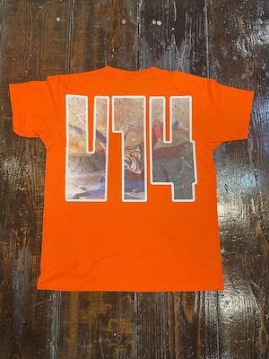 V14 tee オレンジ(キッズデザイン)