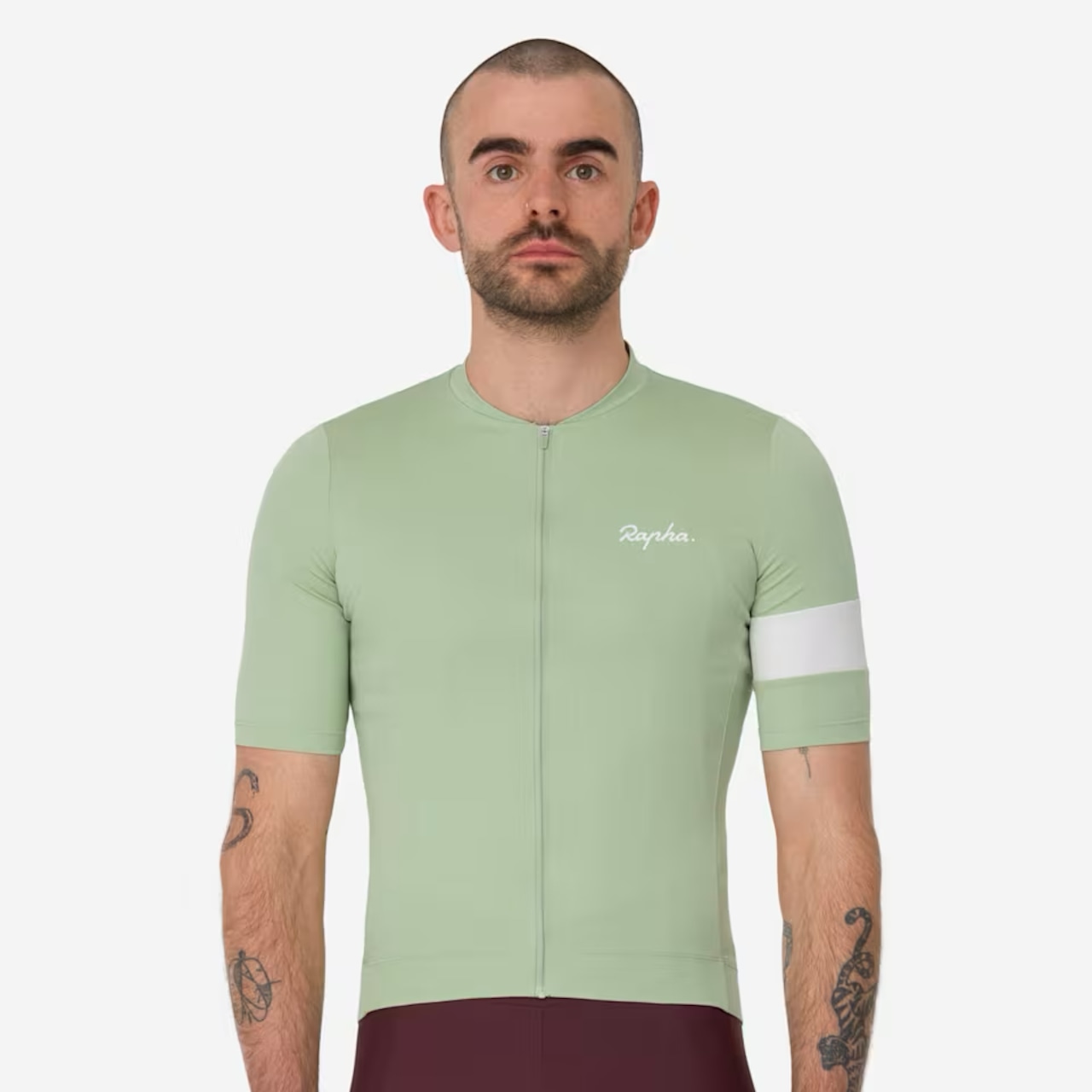 RAPHA MEN'S CORE JERSEY Reseda/White