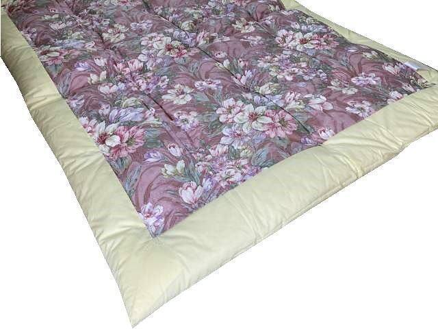 混綿 和掛け布団 シングル 150×200cm 日本製 綿50% ポリエステル50% 綿