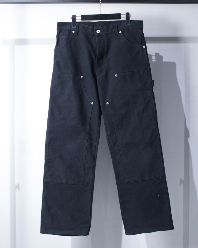 【Caka BLACK】“HERON PRESTON” Double Knee Duck Work Pants