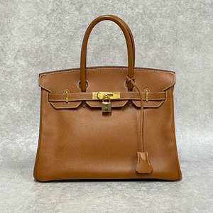 HERMES エルメス バーキン30 ハンドバッグ クシュベル ゴールド 6732-202205※日本国内 銀行振込のみ※