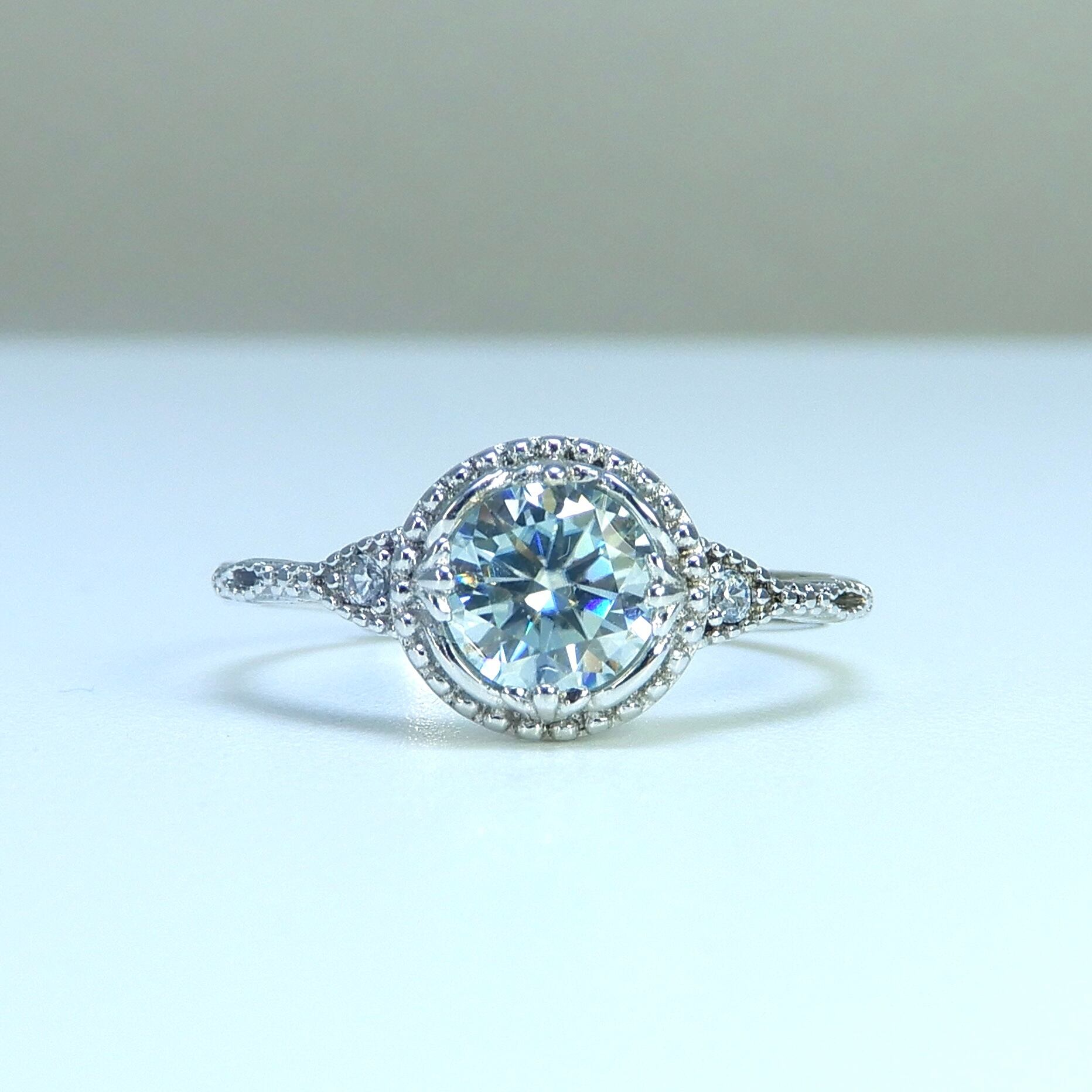 ♦︎モアサナイト♦︎WGカラー《0030》