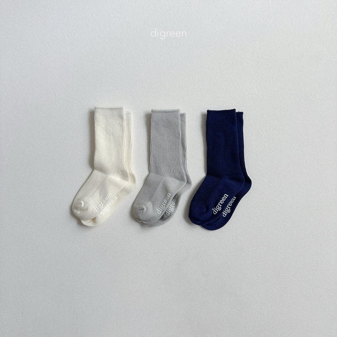 Mラス1《即納》送料無料 【digreen】cobalt socks set