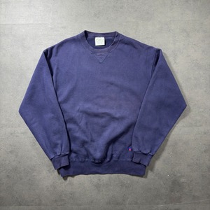 L.L.Bean × Russell 80s〜 sweatshirt solid navy L 古着