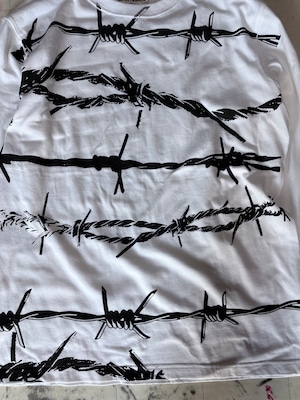 UNFINISHED 有志鉄線ロングスリーブTシャツ26088