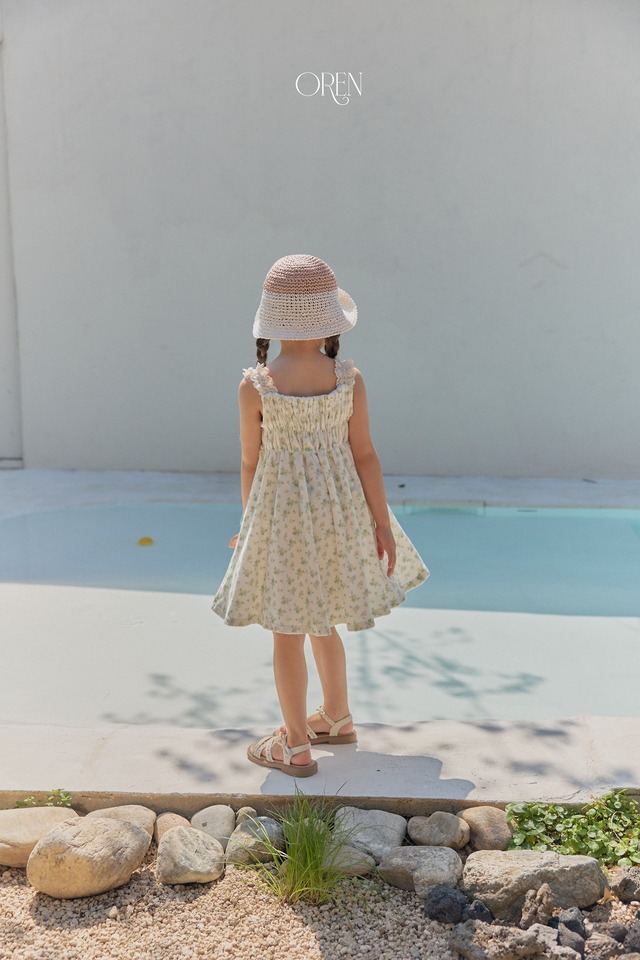 【6/11〆予約】<OREN>  Rosy terrige dress