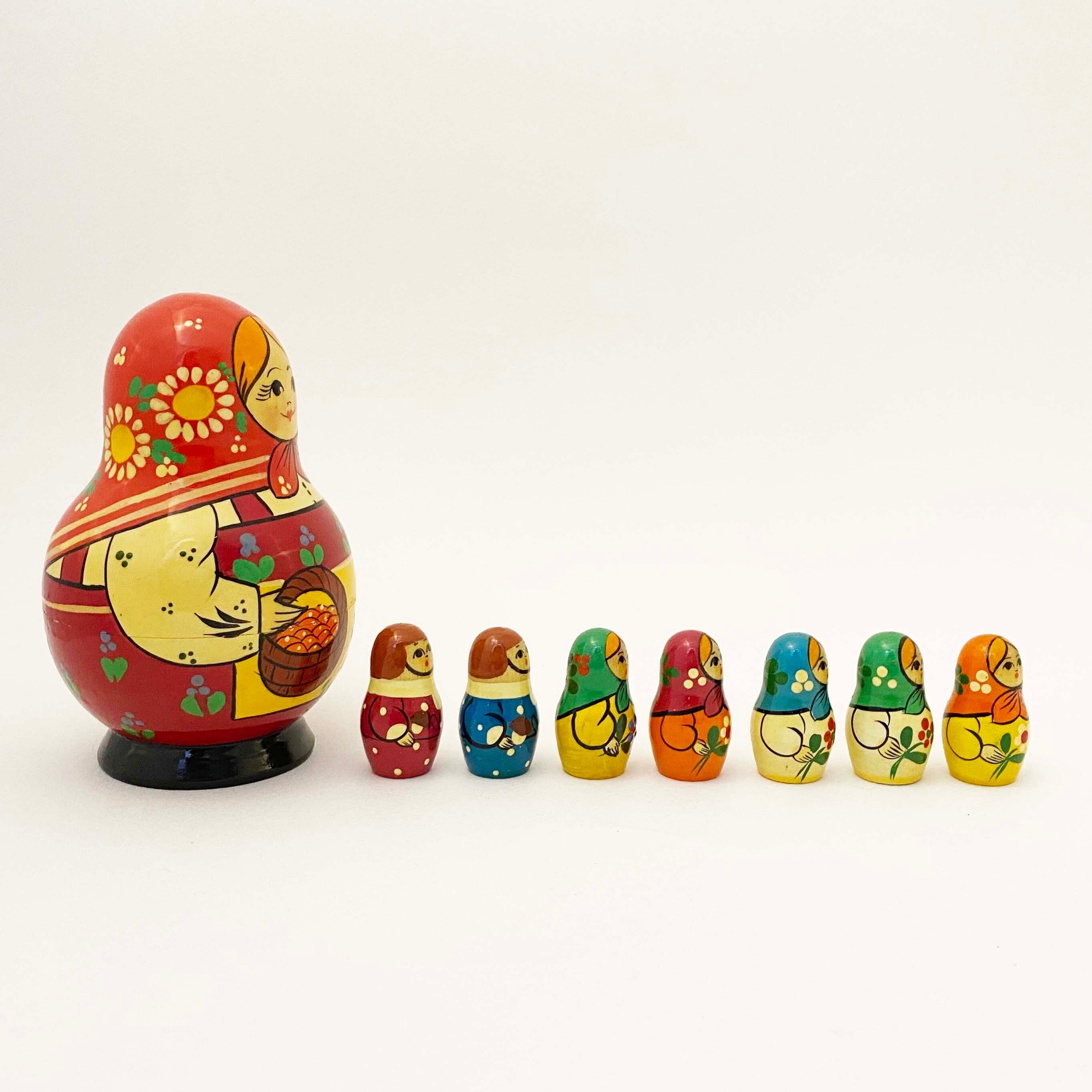 キーロフ産マトリョーシカ / 数え遊び7個入り
