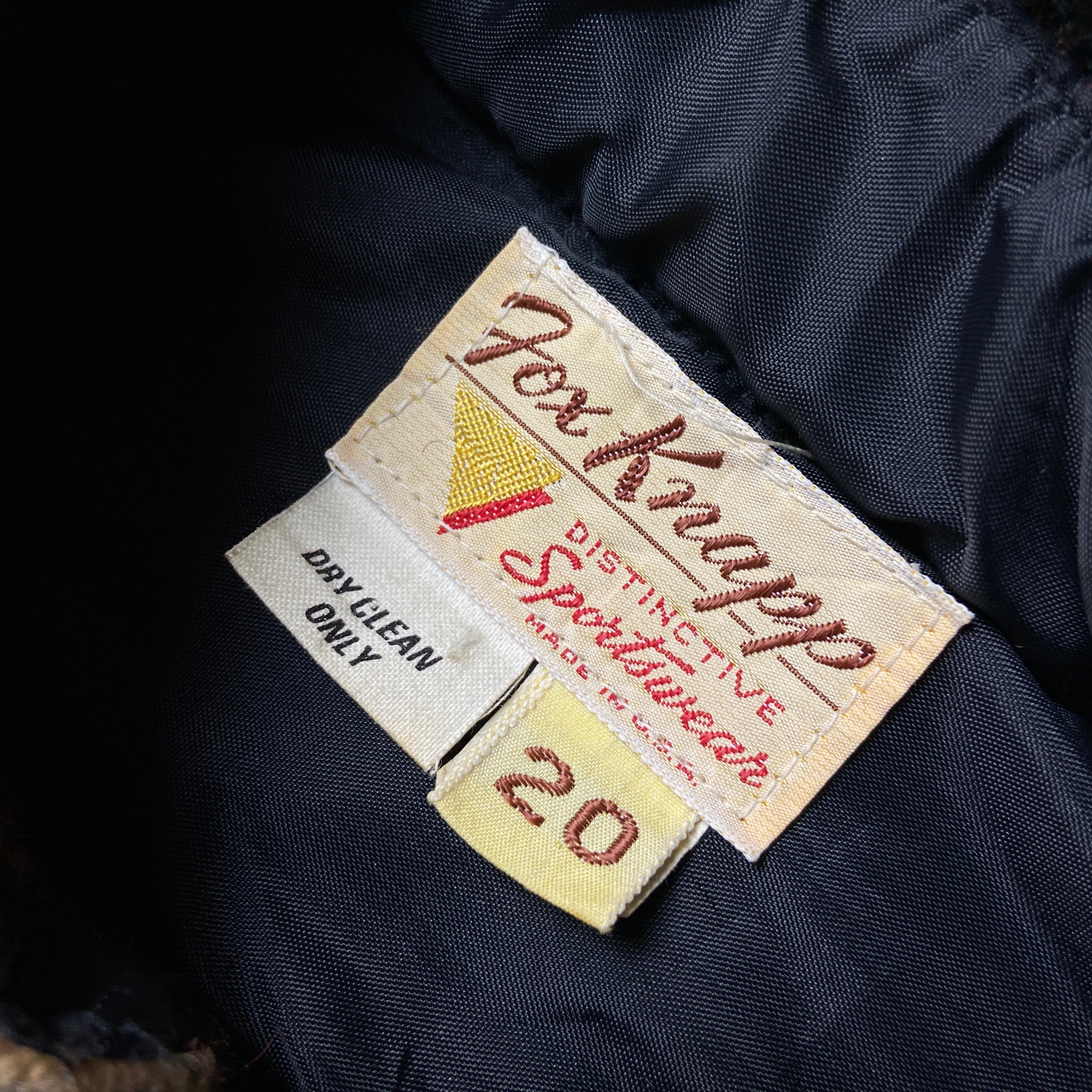 60s 70s fox knapp ウールスモックシャツ made in usa f491e983e4aa4aab71b664a4a6f853