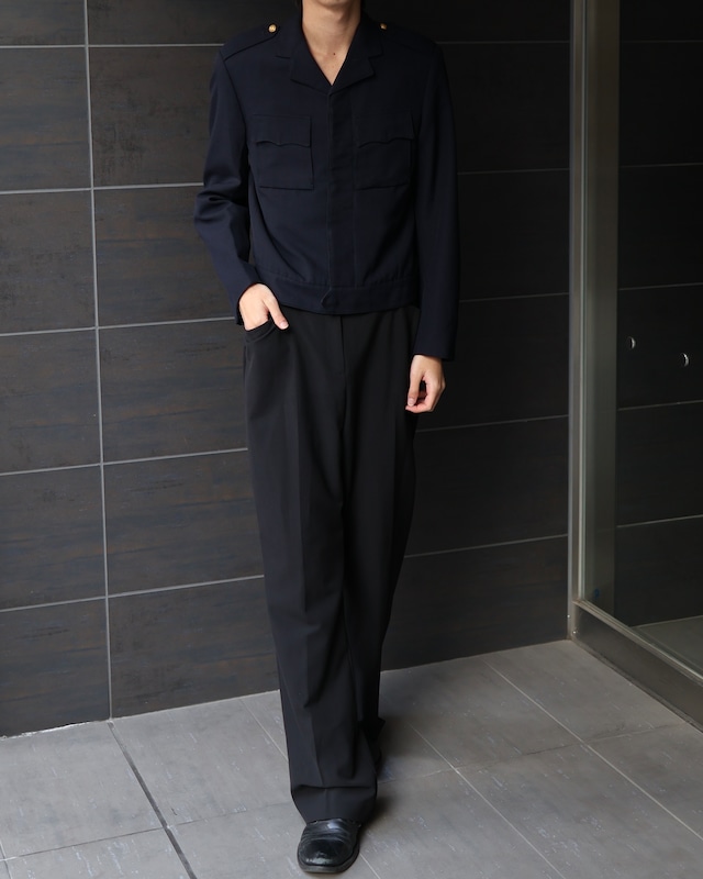 Epaulette design short jacket