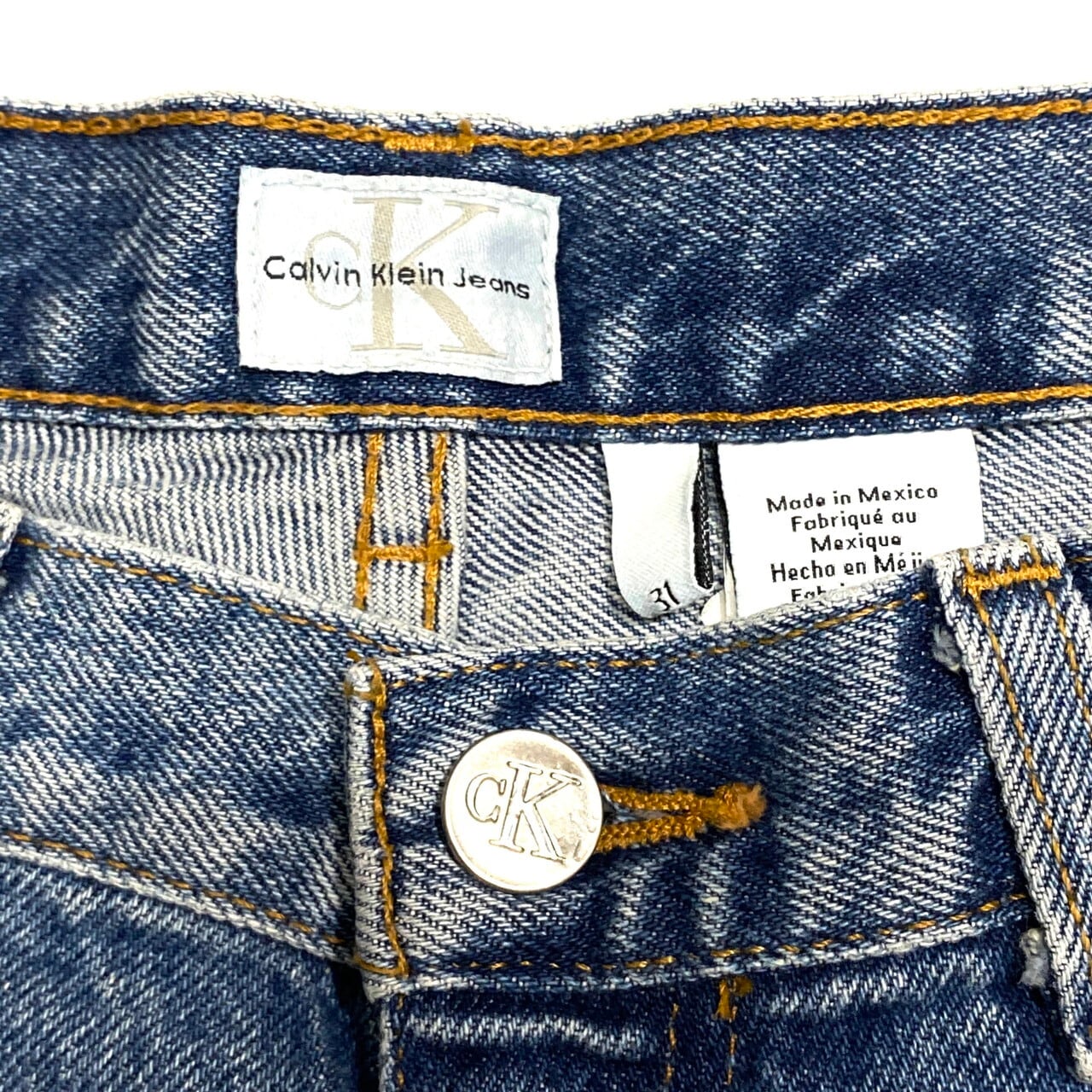 90年代 カルバンクライン Calvin klein JEANS ブラックジーンズ デニム