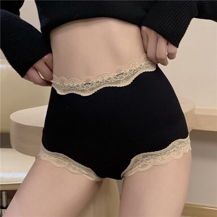 スプリングブラックハイウェストウェストレース 春物 YY-ファッション77371651564