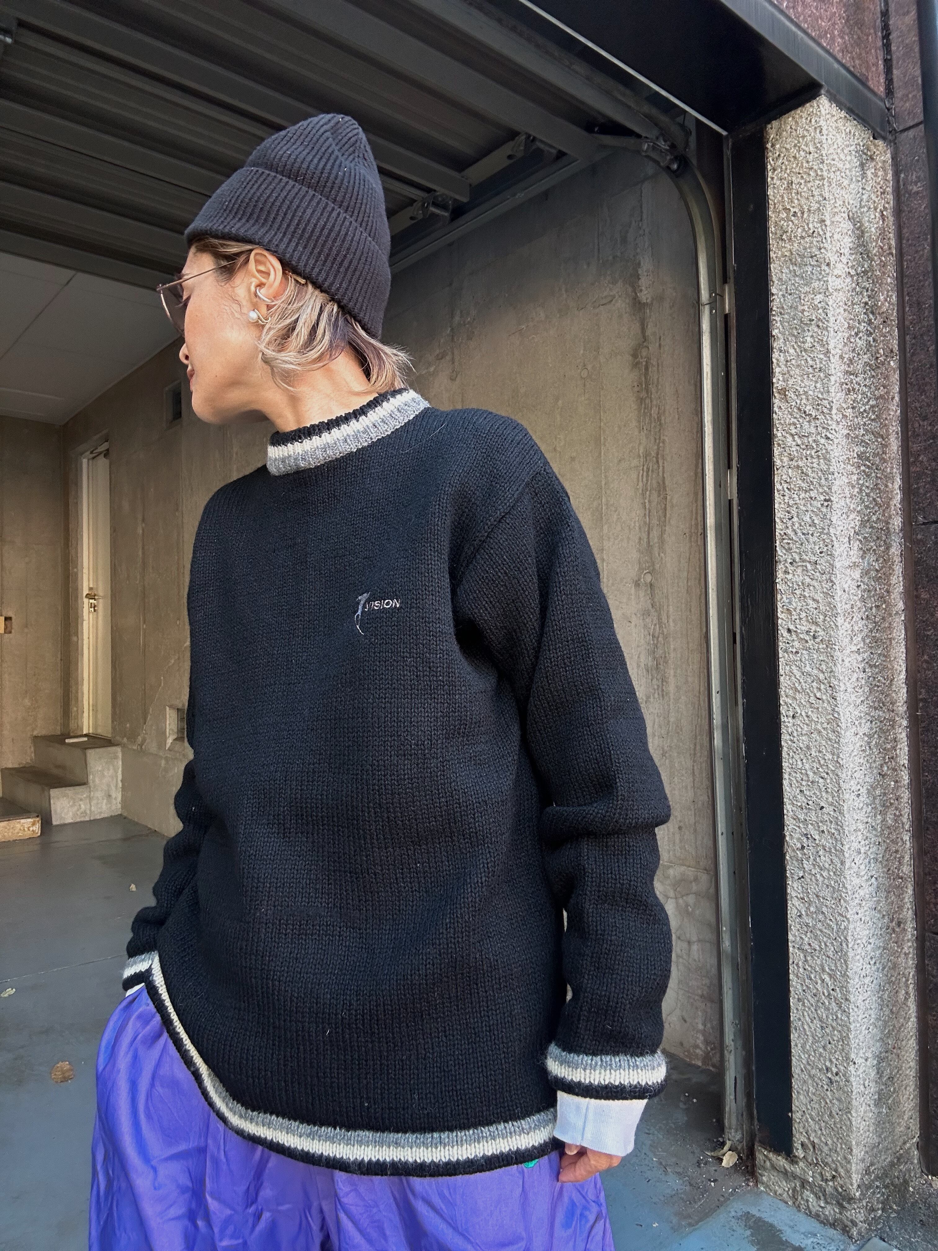 (KN369)90's VISION wool knit