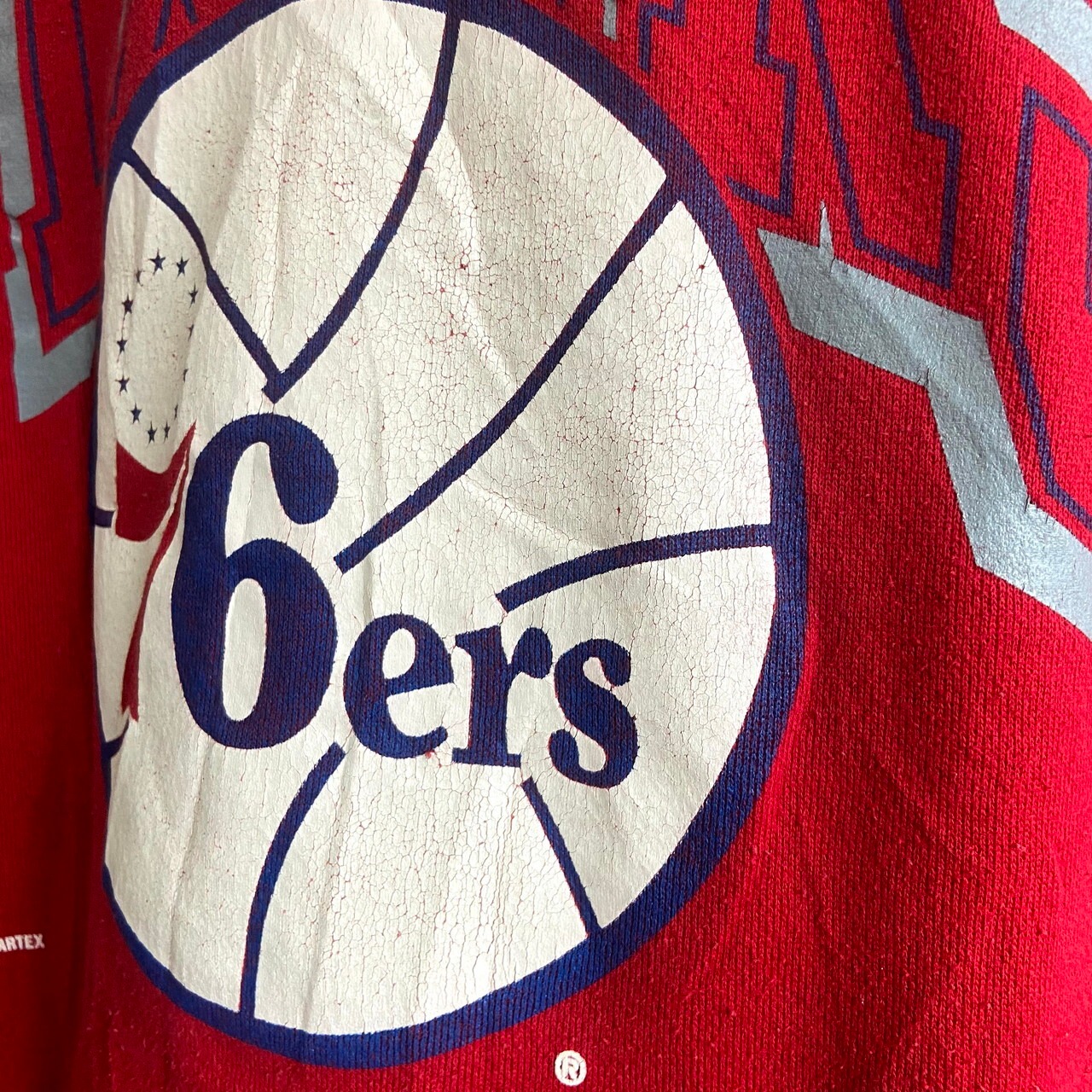 NBA PHILADELPHIA 76ERS プリントスウェット メンズXL相当 フィラ 